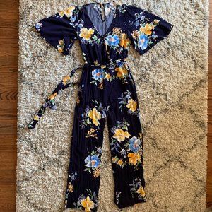 Band of Gypsies Floral Jumpsuit